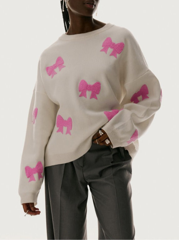 Christmas Sale-50% OFF-Heart Knit Sweatshirt