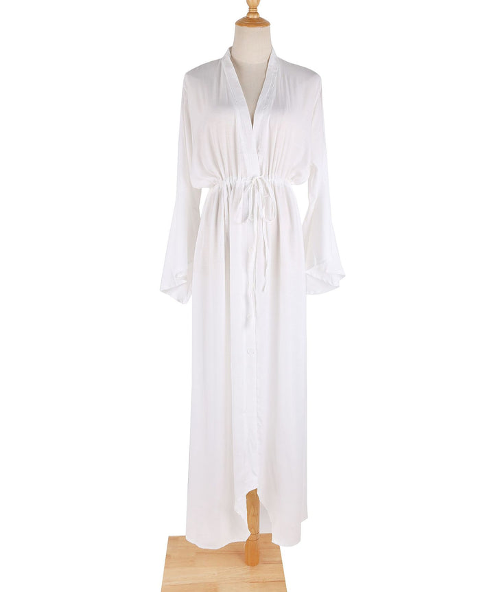 Long Robe Dress Badkläder Maxi Cover up