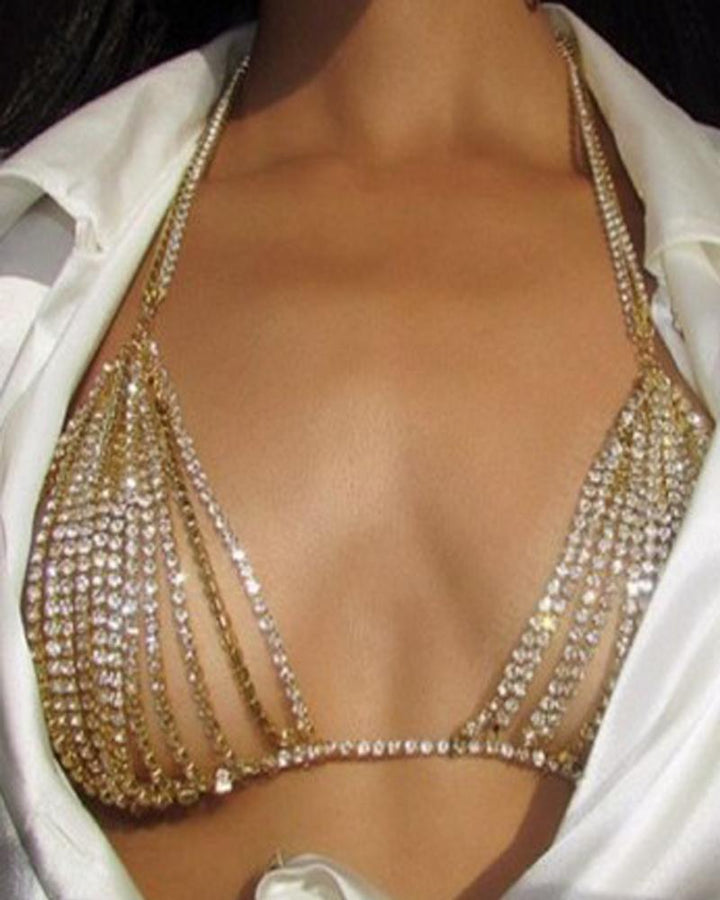 Sexy Chain Bikini Chest Chain Body Chain