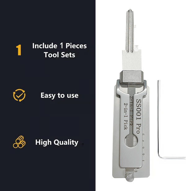 Stainless Steel Master Key Decoder