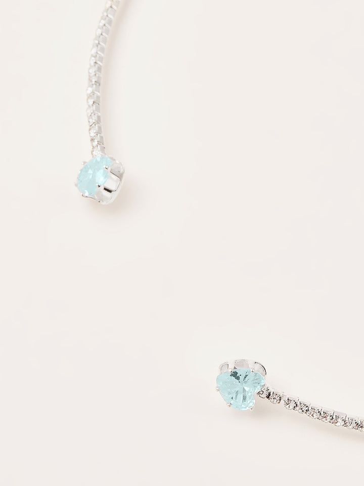 Banketfeest Volledige diamanten choker ketting Valentijnsdag Nieuwjaar Bruiloft Sieraden