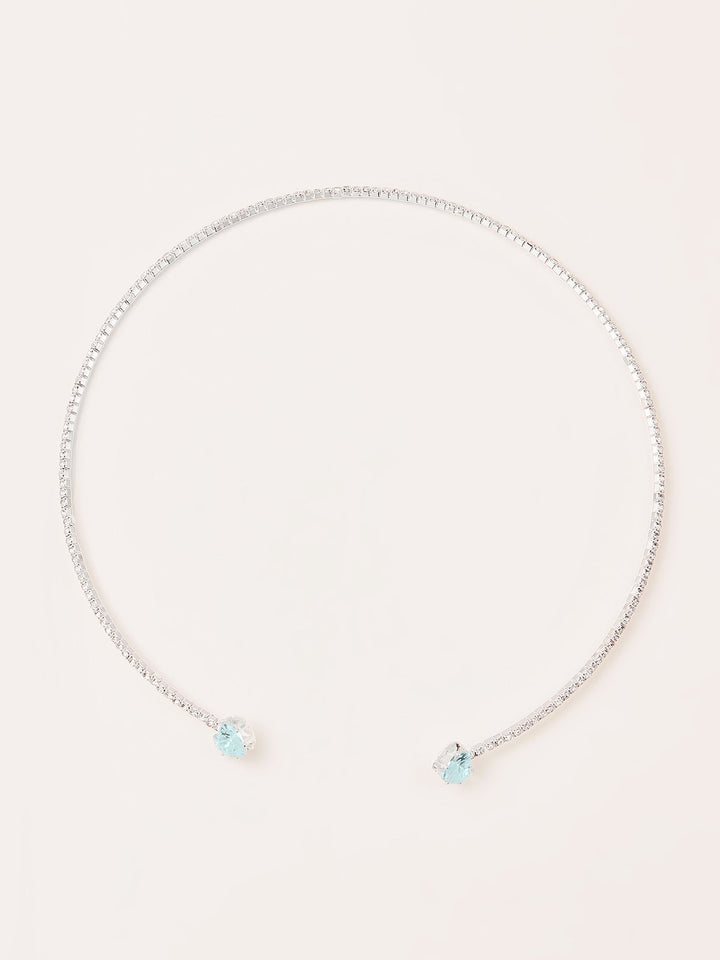 Banketfeest Volledige diamanten choker ketting Valentijnsdag Nieuwjaar Bruiloft Sieraden