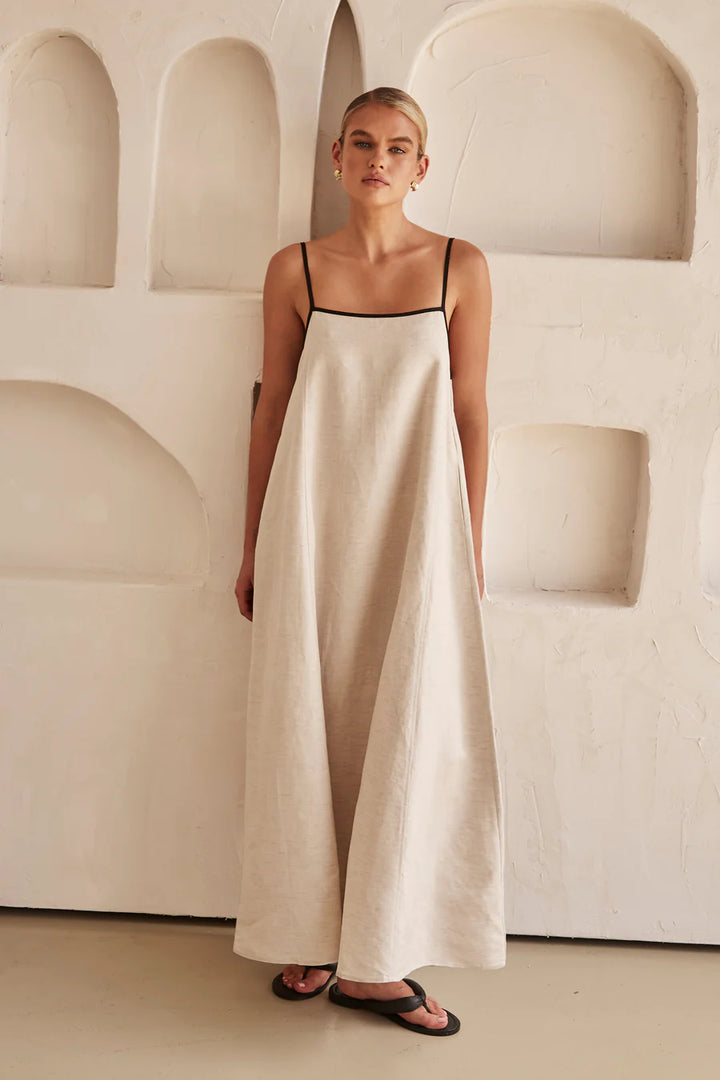 Robe longue en coton Dasha