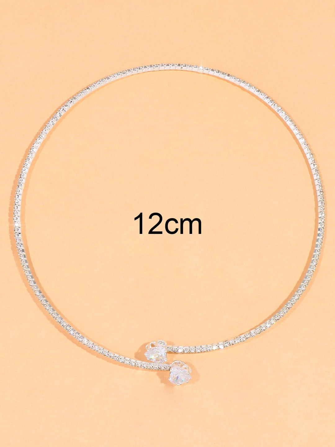 Banketfeest Volledige diamanten choker ketting Valentijnsdag Nieuwjaar Bruiloft Sieraden