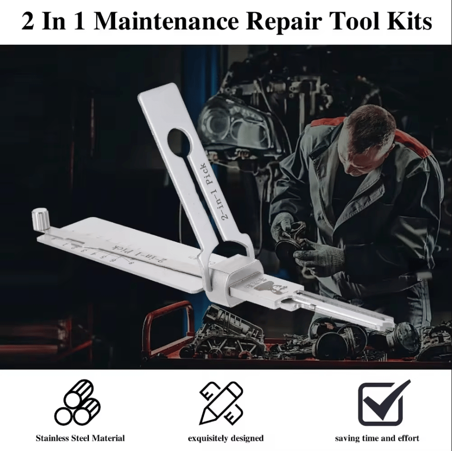 Stainless Steel Master Key Decoder