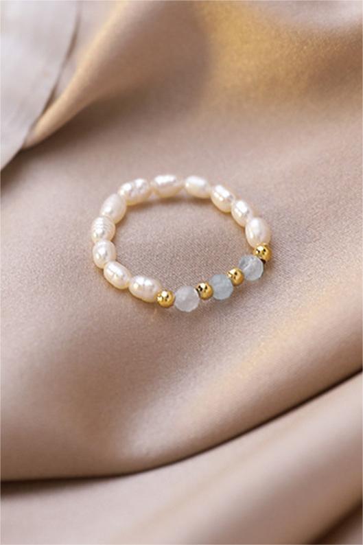 Faux Pearl Beaded Rings