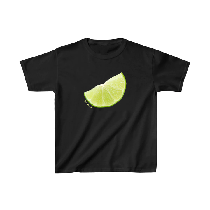 Limettengrünes Baggy-T-Shirt