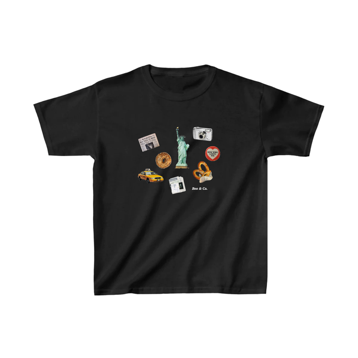 New York Scrapbook Baggy Tee