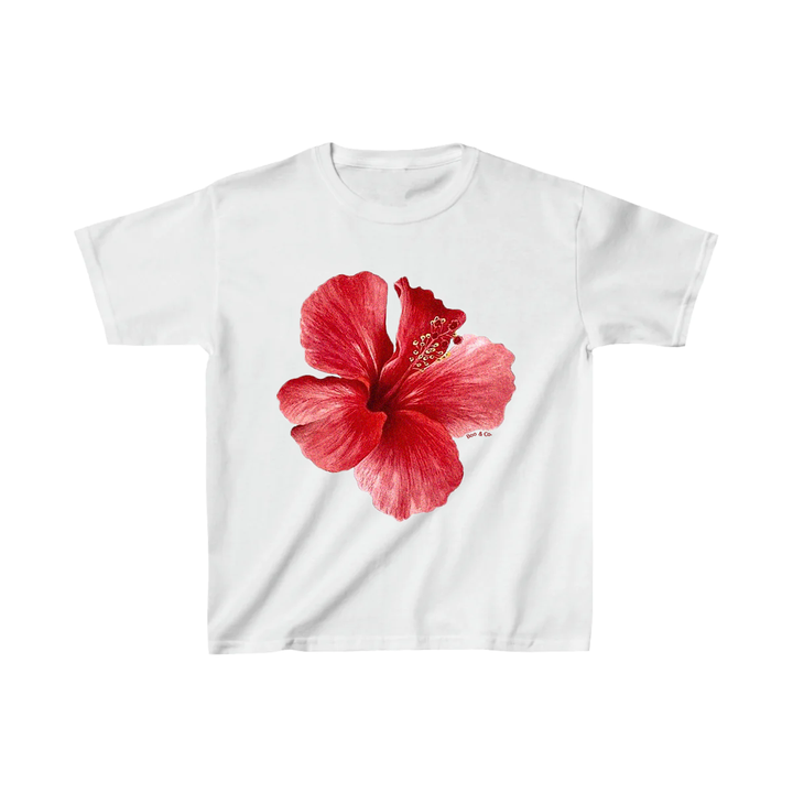 Solo Hibiscus Baggy Tee